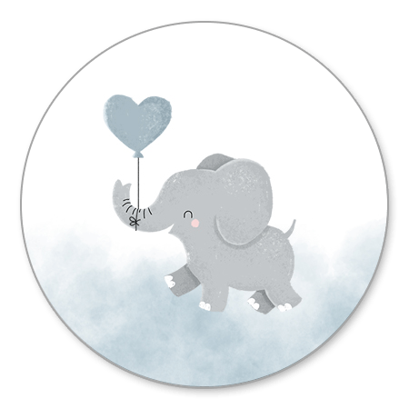 Olifantje ballon jongen